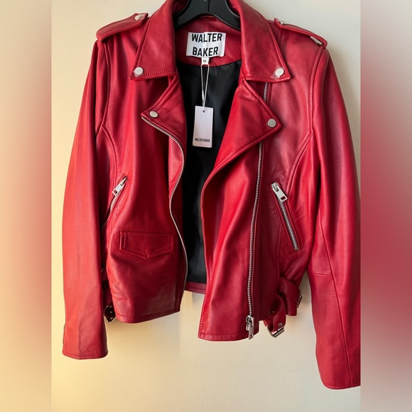 Spring Jacket
Liz Jacket,  Red - Leather by Walter Baker Brand NEW - Picture 9 of 16